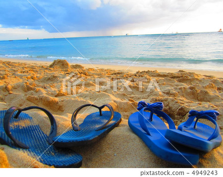 beach sandal, beach, beaches 4949243