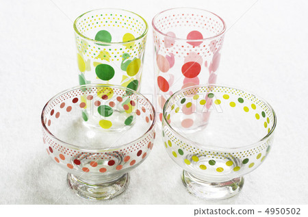 kitchen supplies, glass tableware, four items 4950502