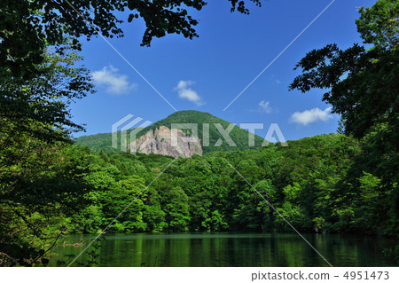Lake and World Heritage Shirakami Mountains Collapse 2012 Lake and World Heritage Shirakami Mountains Collapse 2012 4951473