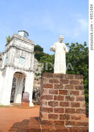 Melaka St. Paul's church trace Melaka St. Paul's church trace 4951484
