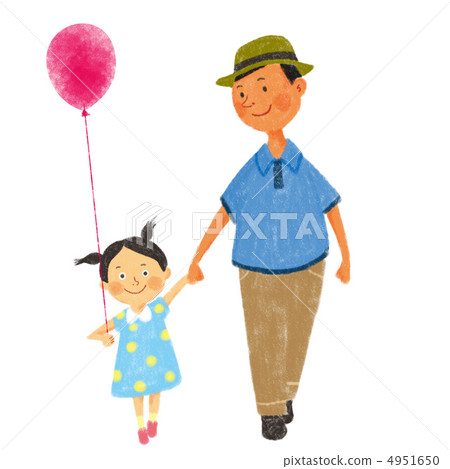 Father and daughter 4951650