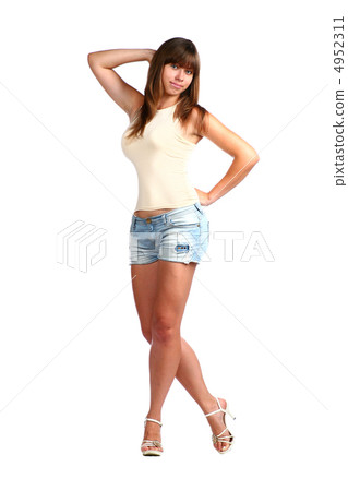 Casual Blond Girl 4952311