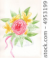 rose, watercolor 4953199