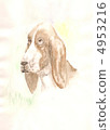 dog. watercolor 4953216