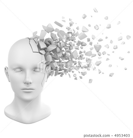 Bursting head model 4953403