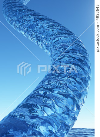 Abstract spout of water 4953645