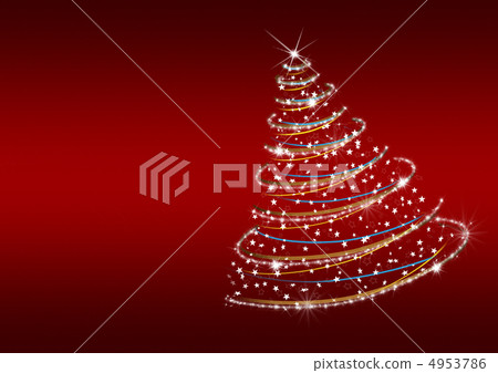 Christmas tree from snowflakes 4953786
