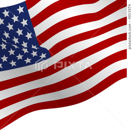 Flag of the USA. 4953974