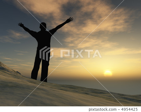 man on mountain 4954425