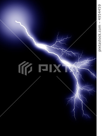 Lightning _isolated_blue_3 4954459