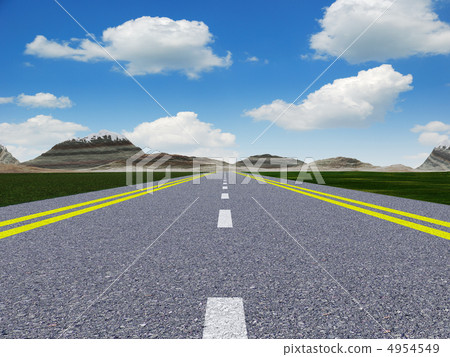 Asphalt road 4954549