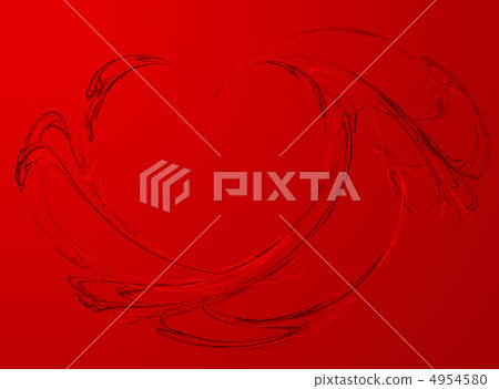 red heart- background 4954580