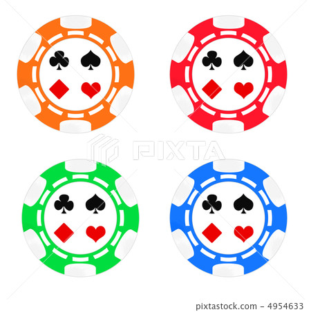 Poker chips Poker chips 4954633