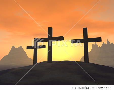 Three crosses 4954682