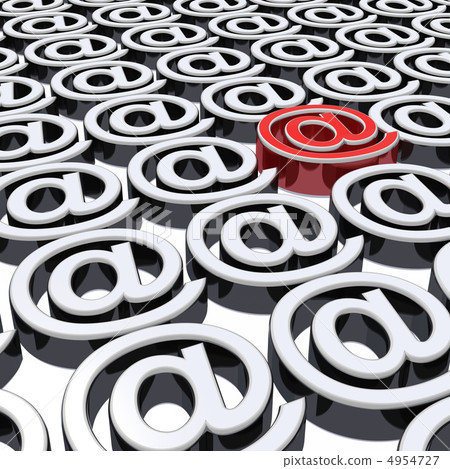 Symbol "at" background 4954727