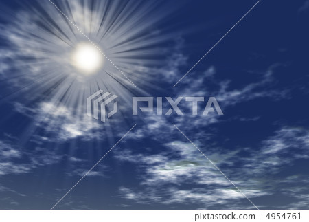 Beams of the sun 4954761