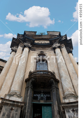 The exterrier of ancient church The exterrier of ancient church 4956455