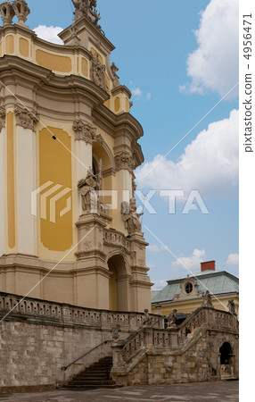 The exterrier of ancient church 4956471