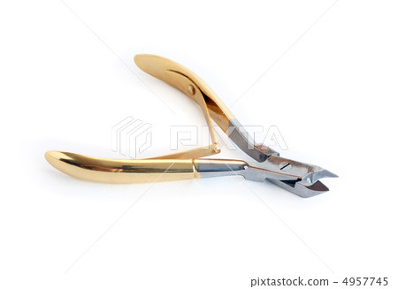 Manicure Nail Clipper On White 4957745
