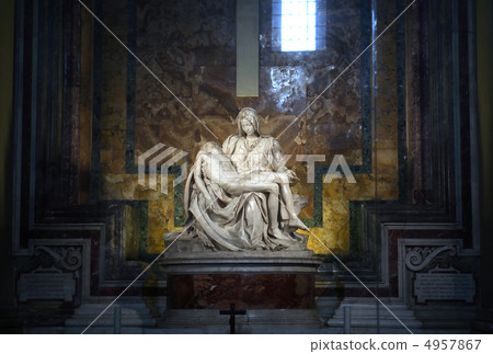 Famous Pieta by Michelangelo 4957867