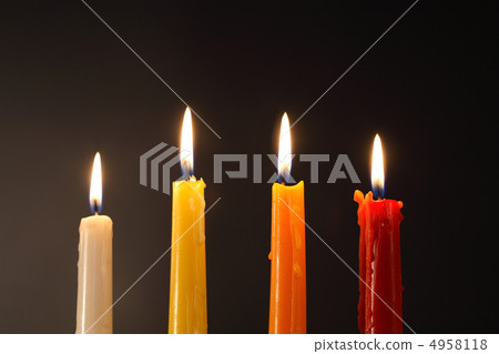 Lighting Candles On Dark Lighting Candles On Dark 4958118