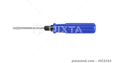 Screwdriver On White 4958383