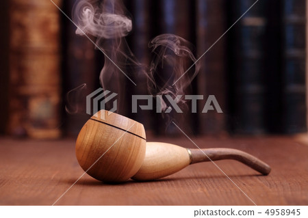 Smoking Tobacco Pipe Smoking Tobacco Pipe 4958945