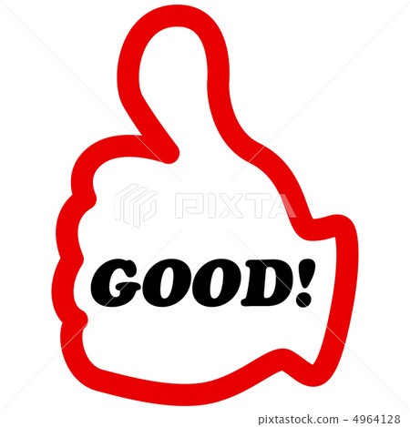 thumb, thumbs, nice - Stock Illustration [4964128] - PIXTA