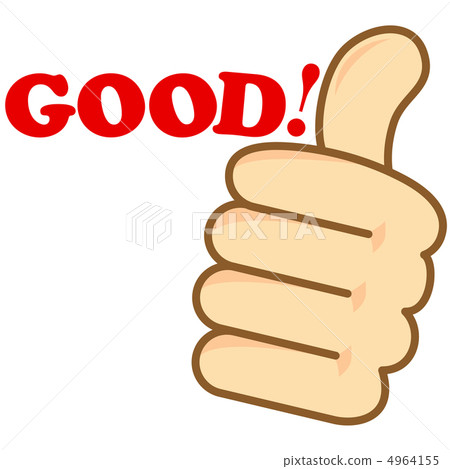 thumb, thumbs, nice - Stock Illustration [4964155] - PIXTA