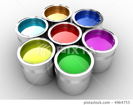 The paint The paint 4964755