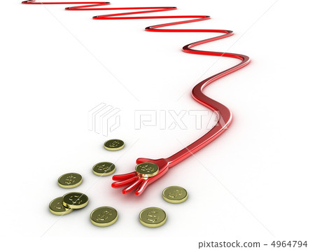 The hand with money The hand with money 4964794