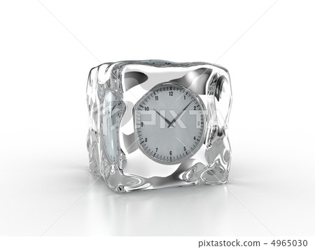 Frozen clock 4965030