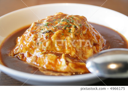 Fluffy omelet rice Fluffy omelet rice 4966175
