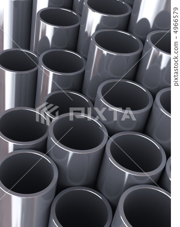 Metal tube - industrial background 4966579