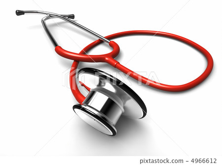 Stethoscope and heart Stethoscope and heart 4966612