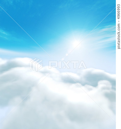 Blue sky and white clouds 4966993