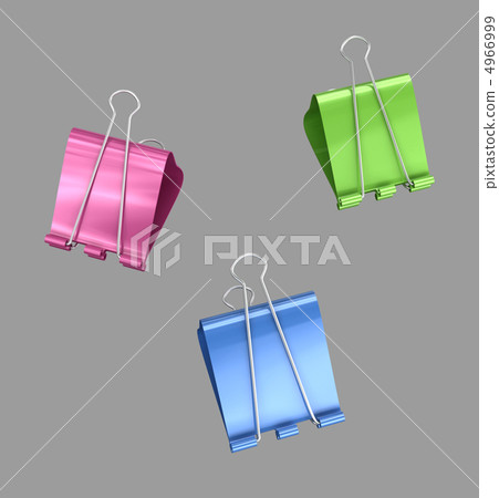Multicolored paper clip Multicolored paper clip 4966999