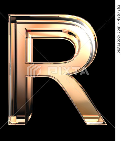 Yellow glass font 4967262