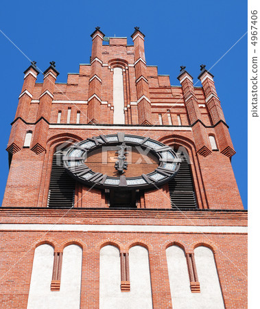 Tower with clock in Kaliningrad 4967406