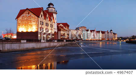 Fishing village in Kaliningrad. Russia Fishing village in Kaliningrad. Russia 4967407