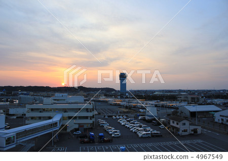 在黃昏·茨城縣的Oarai港口 4967549