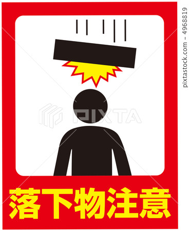 Falling objects Caution -14 4968819