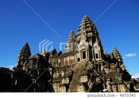吳哥窟中央神社 吳哥窟中央神社 4973345