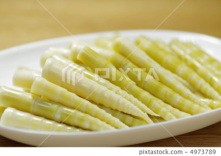 Boiled bamboo bamboo 4973789
