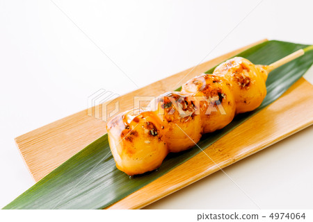 [A3 correspondence] Bamboo and bamboo and Mitarashi dumpling (horizontal) facing down 4974064