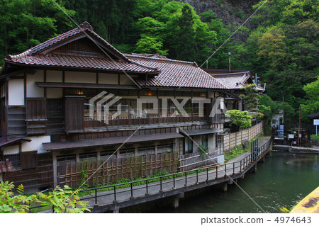 Higashiyama Onsen (Aizu's Okuzashiki) 4974643