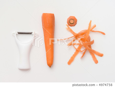 削皮器和胡蘿蔔 4974738