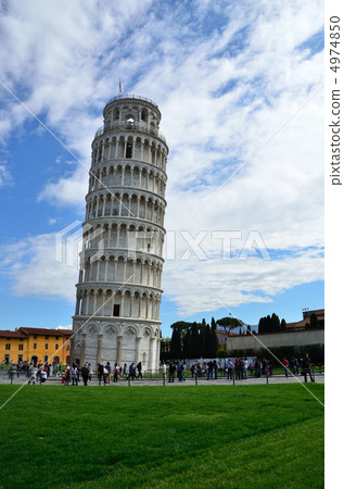 意大利世界遺產比薩斜塔 4974850