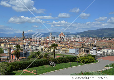 From the townscape of Florence Michelangiolo Plaza 3 4974899