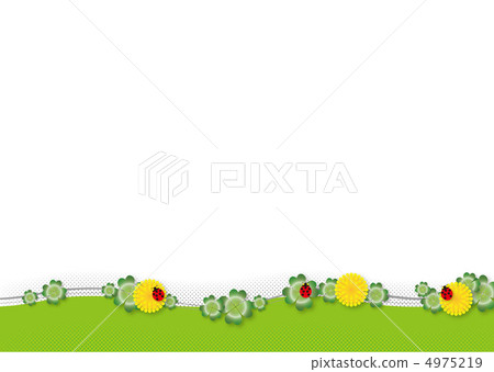 Clover and dandelion Clover and dandelion 4975219